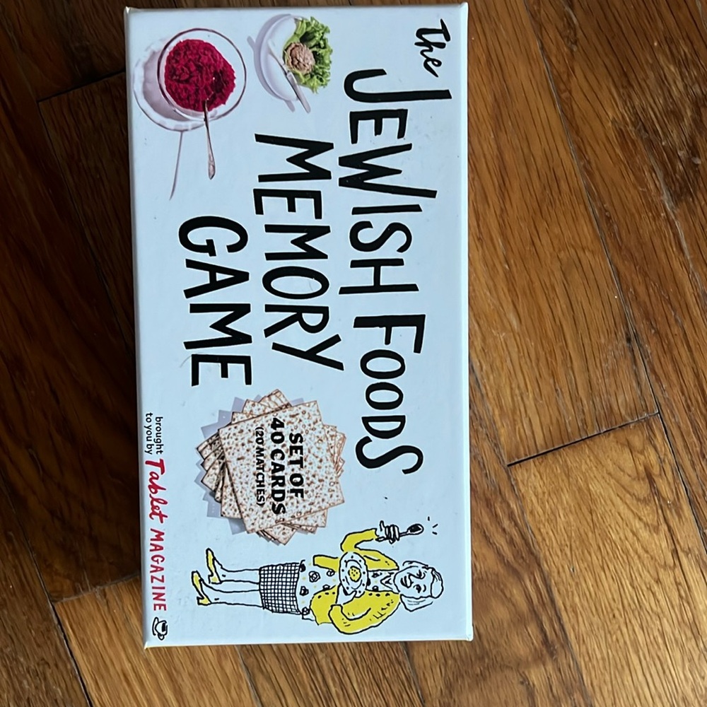 The Jewish Foods Memory Game